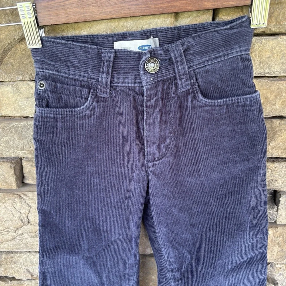 Old Navy Blue‎ Corduroy Navy Straight Leg Pants Boys 3T Toddler